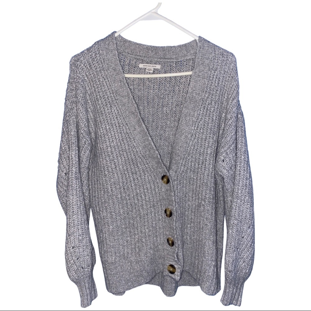 Grey cardigan from American Eagle size S